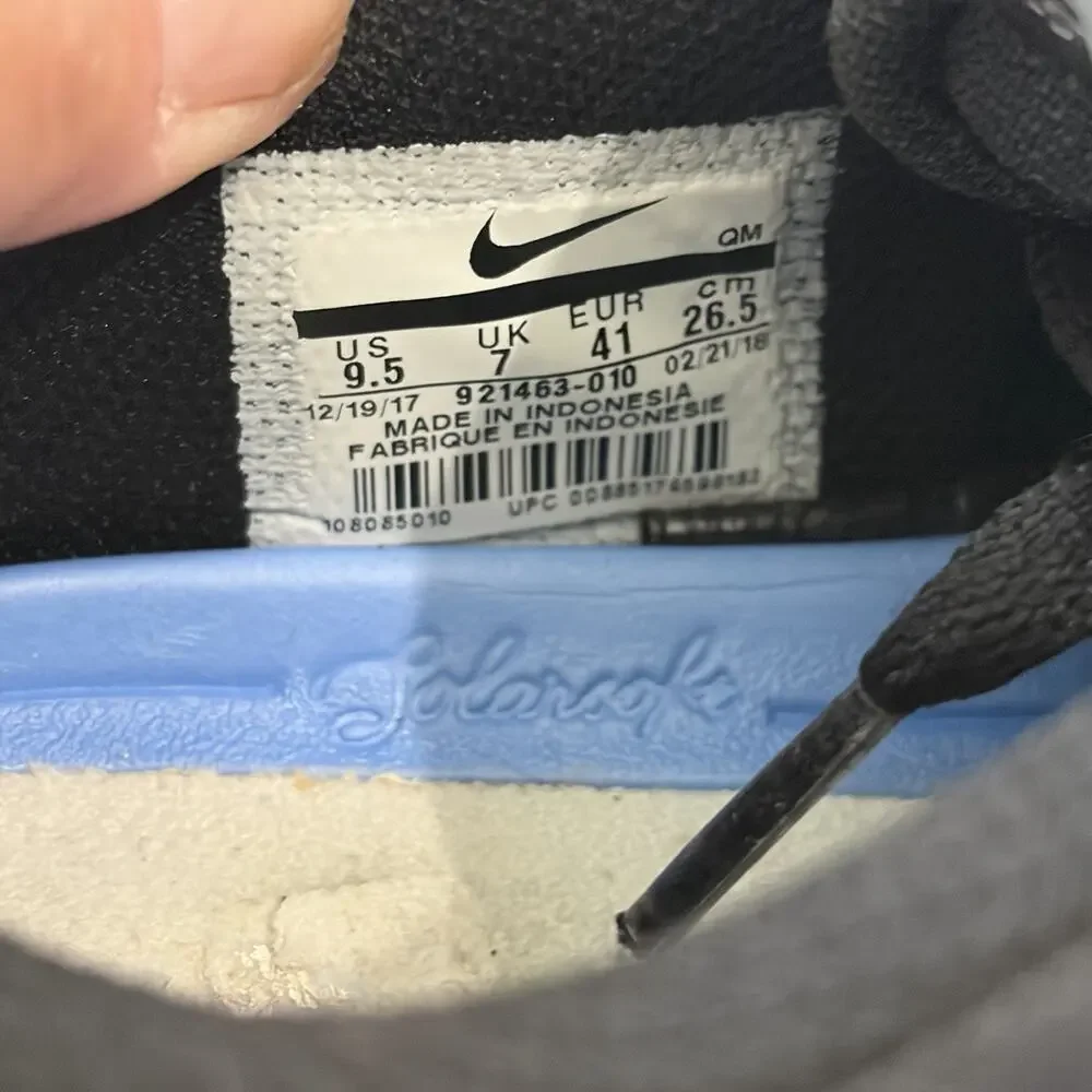 Nike SB Shoes Women’s 9.5 Black White Sneakers Low Top